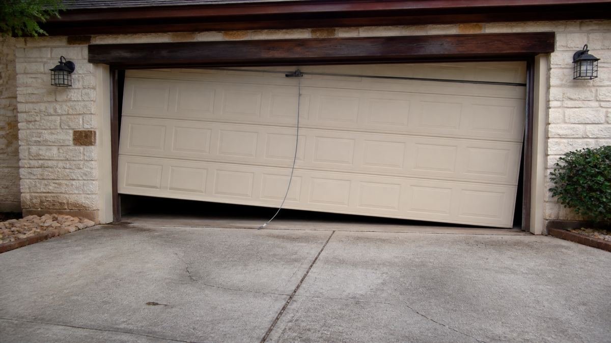 Garage Door Cable Snapped or Off Track: Urgent Safety & Emergency Guide